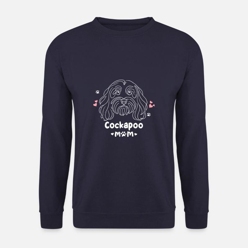 Cockapoo Mom Cockapoos Cockerpoo - Unisex Sweatshirt - navy