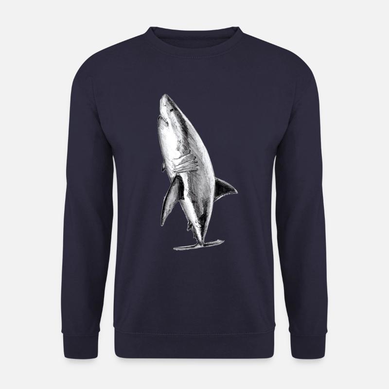 Great white shark - Unisex Sweatshirt - navy