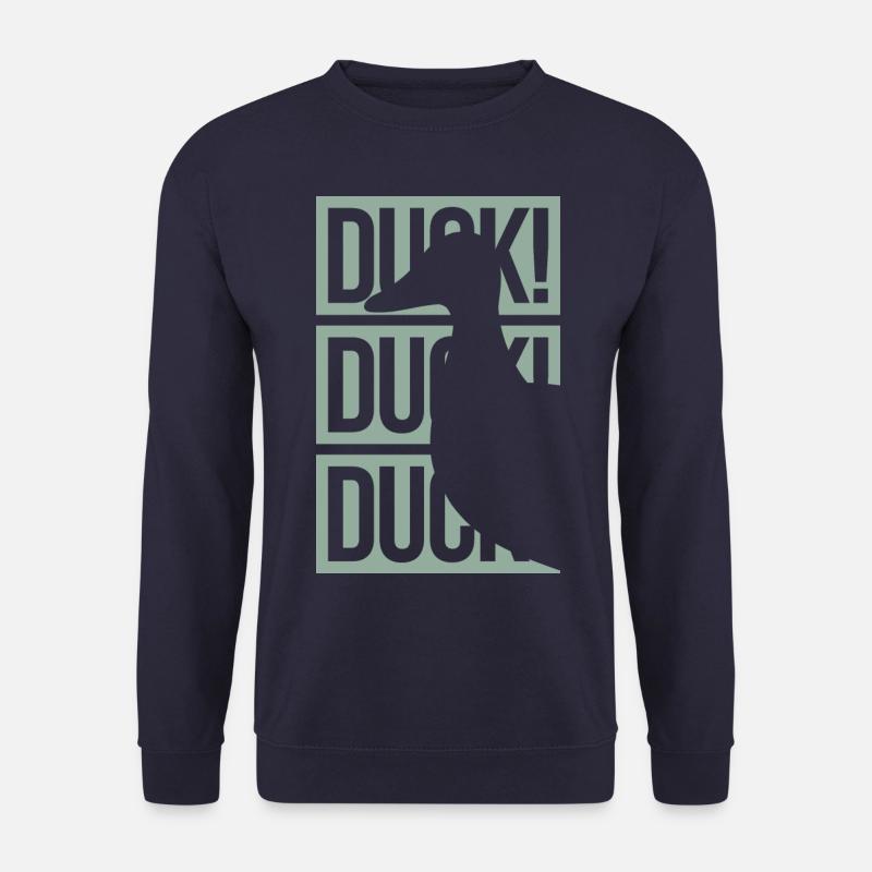 Duck Duck - Unisex Sweatshirt - navy