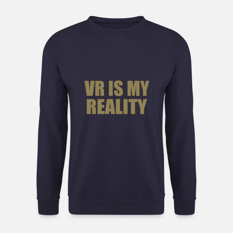 VR is my REALITY - Unisex Pullover - Navy