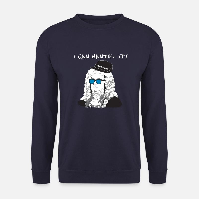 I can Handel it - perfect gift for every Musician! - Unisex Pullover - Navy