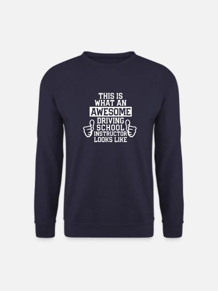 Best driving instructor gift - Unisex Sweatshirt - navy