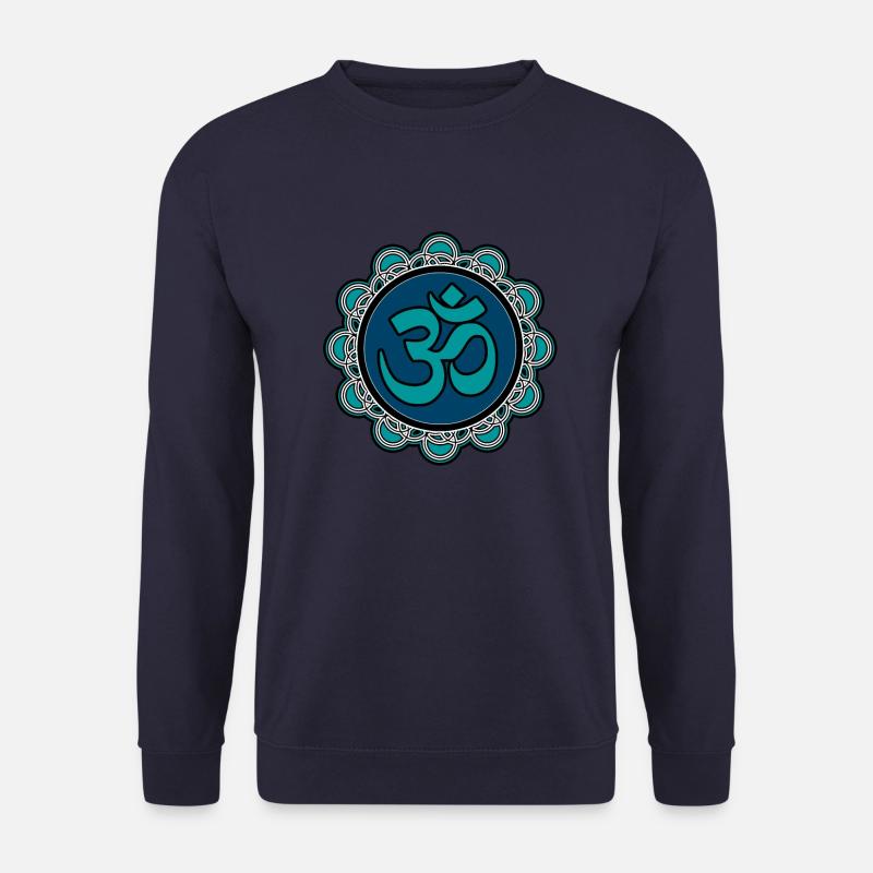 Om Symbol - Aum - Yoga - Meditation - Energie - Unisex Pullover - Navy