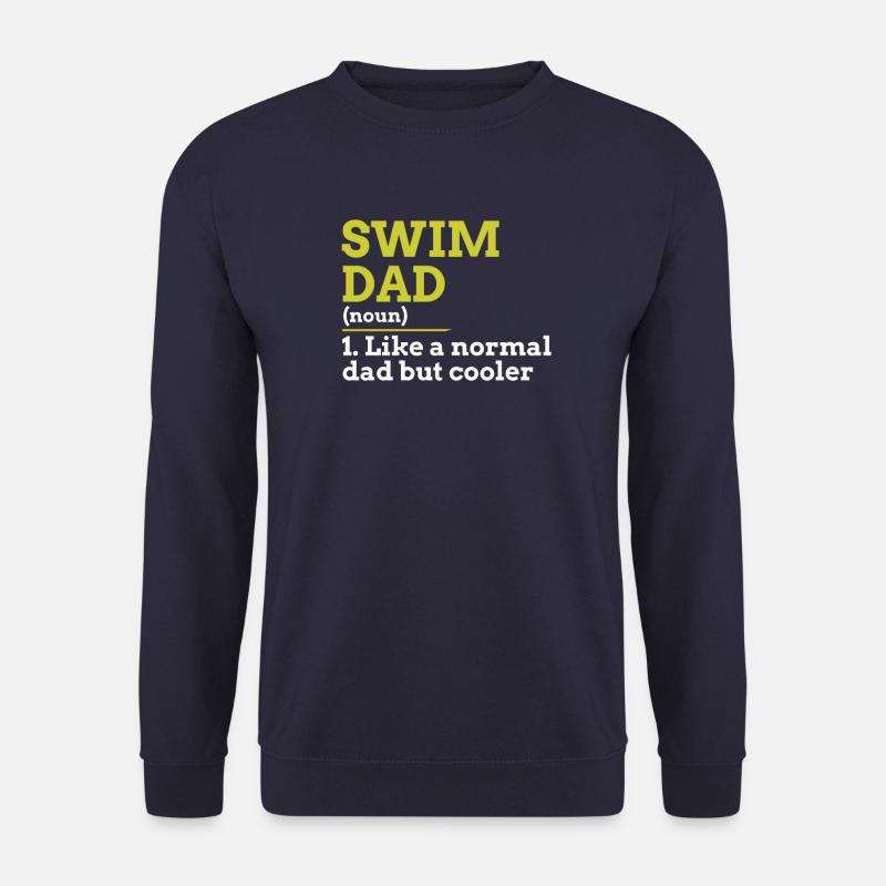 Swim Dad - Unisex Pullover - Navy