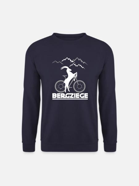 Bergziege Fahrrad BMX Sport Mountain Bike - Unisex Pullover - Navy