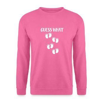Schwangerschaft - Unisex Pullover - Pink - Vorne