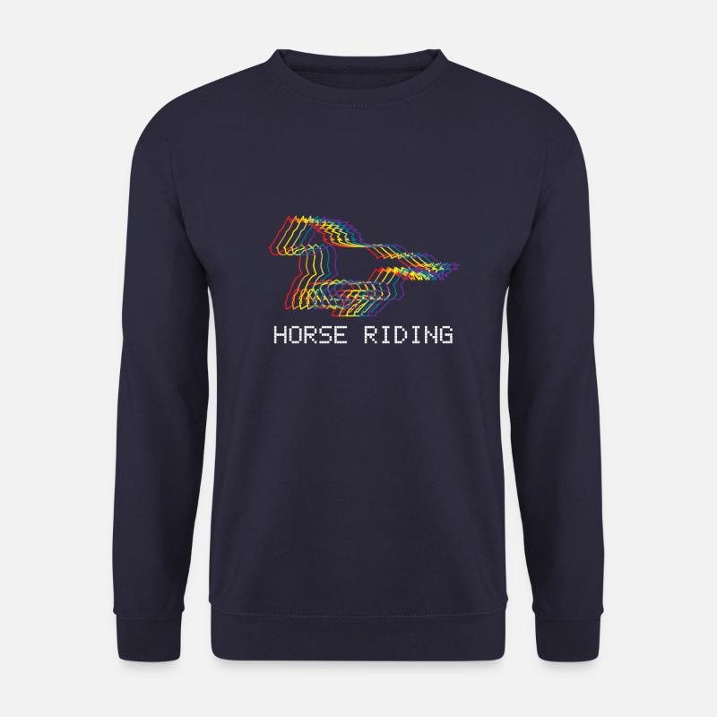 ride horses - Unisex Sweatshirt - navy