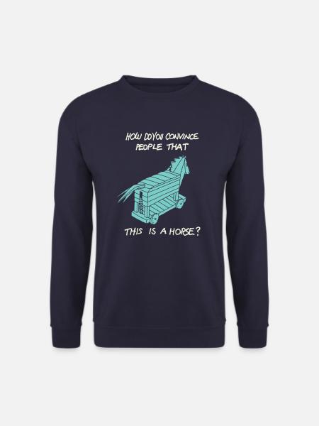 Cheval Award Shirt - Sweat-shirt Unisexe - marine