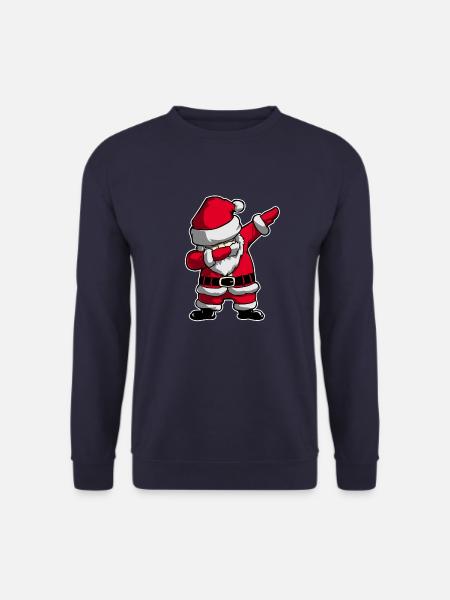Dabbing Santa Weihnachtsgeschenk - Unisex Pullover - Navy