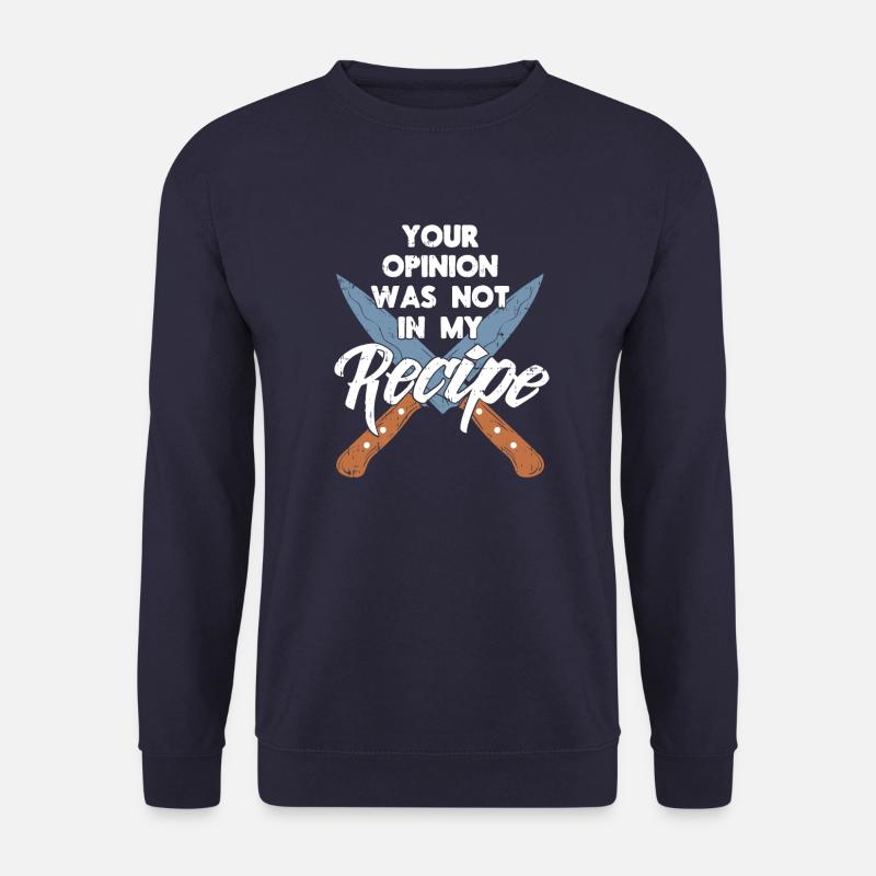 Küchenchef Küche Koch Chefkoch Geschenk - Unisex Pullover - Navy