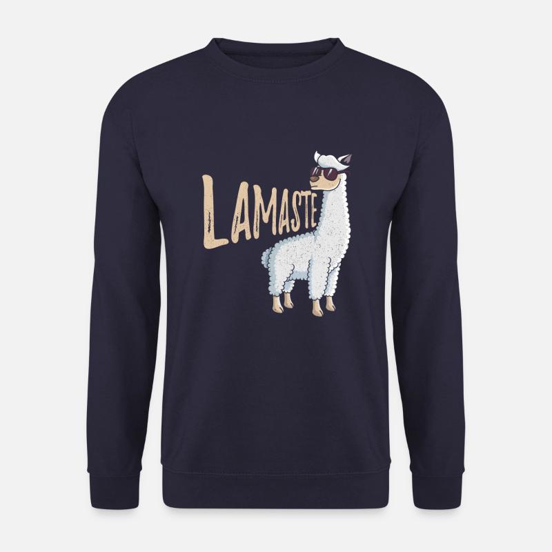 Lamaste Llama - Unisex Pullover - Navy