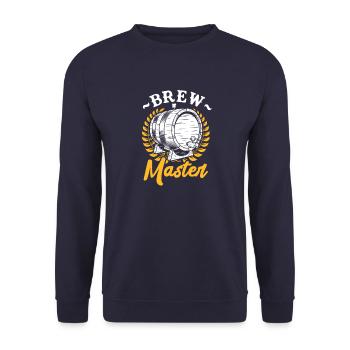 Braumeister - Unisex Pullover - Navy - Vorne - Alina (178cm) & Michal (187cm)
