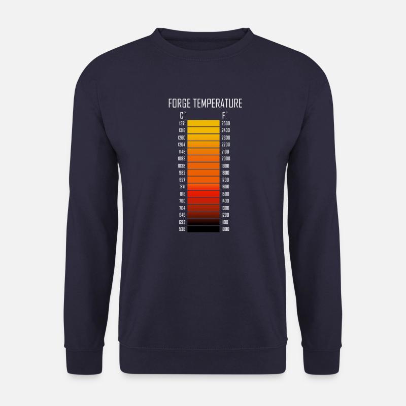 Blacksmith blacksmith artisan farrier gift - Unisex Sweatshirt - navy