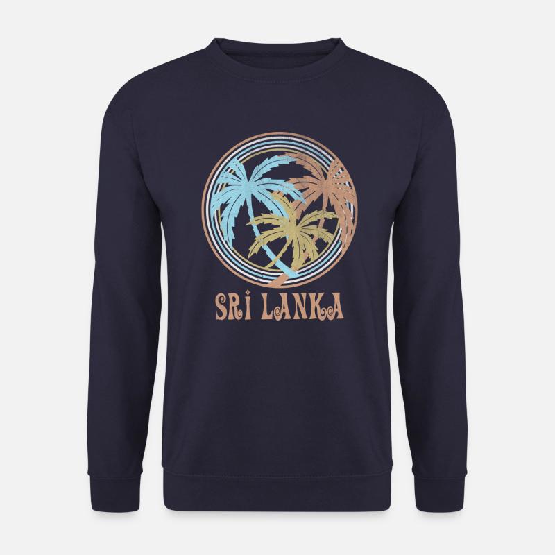 Sri Lanka - Unisex Pullover - Navy