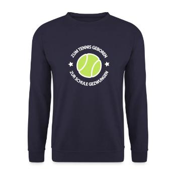 Tennis Enfants - Sweat-shirt Unisexe - marine - Devant - Alina (178cm) & Michal (187cm)