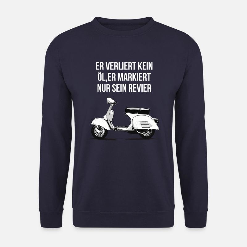 Motorroller Tuning - Unisex Pullover - Navy