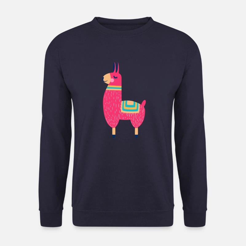 Lama - Unisex Pullover - Navy