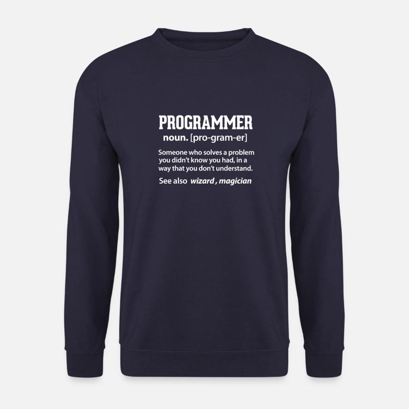 programmer - Unisex Sweatshirt - navy