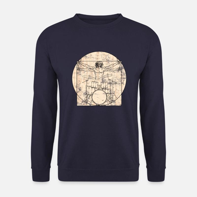schlagzeug - Unisex Pullover - Navy