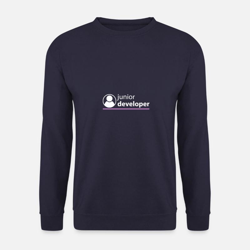 Junior Developer - Sweat-shirt Unisexe - marine