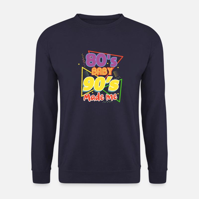 80s 90s - Unisex Sweatshirt - navy