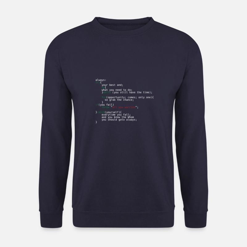 Geek Coder - Unisex Sweatshirt - navy