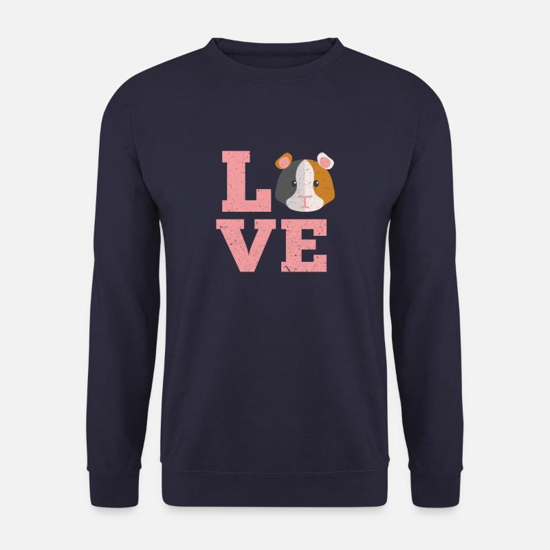 Cochon d'Inde cochon d'Inde cadeau cochon d'Inde - Sweat-shirt Unisexe - marine