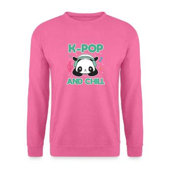 K-Pop Popmusik Korea Koreanisch Band Geschenk - Unisex Pullover - Pink - Vorne