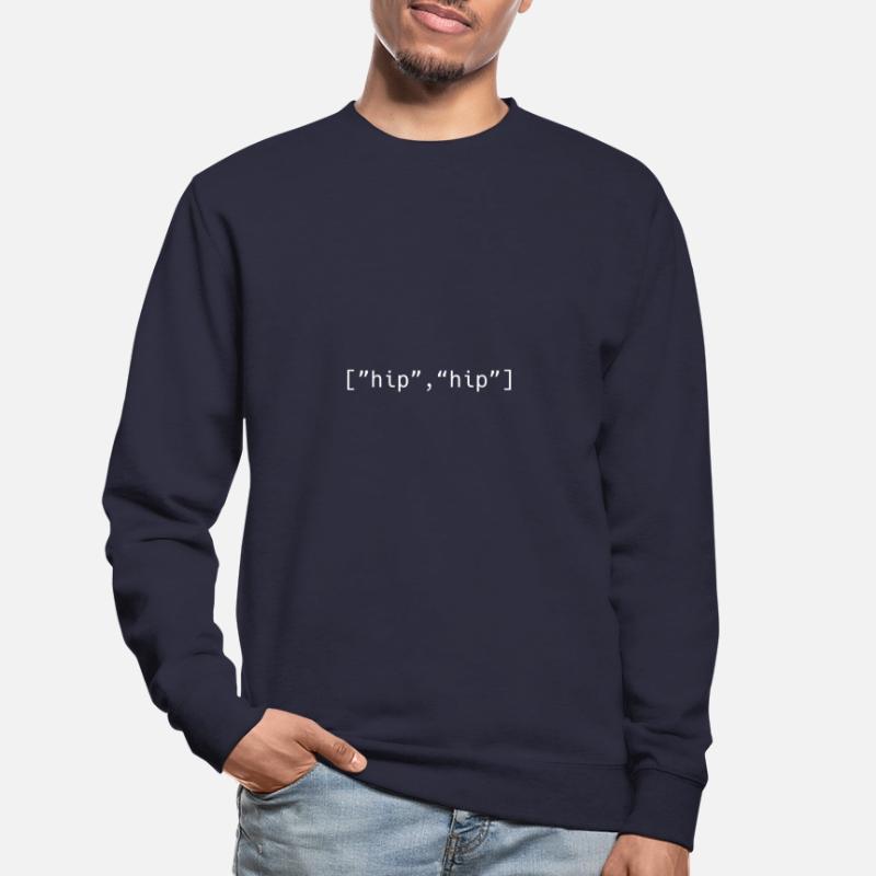 Hip Hip Hooray Programming Array Sweat-shirt Unisexe