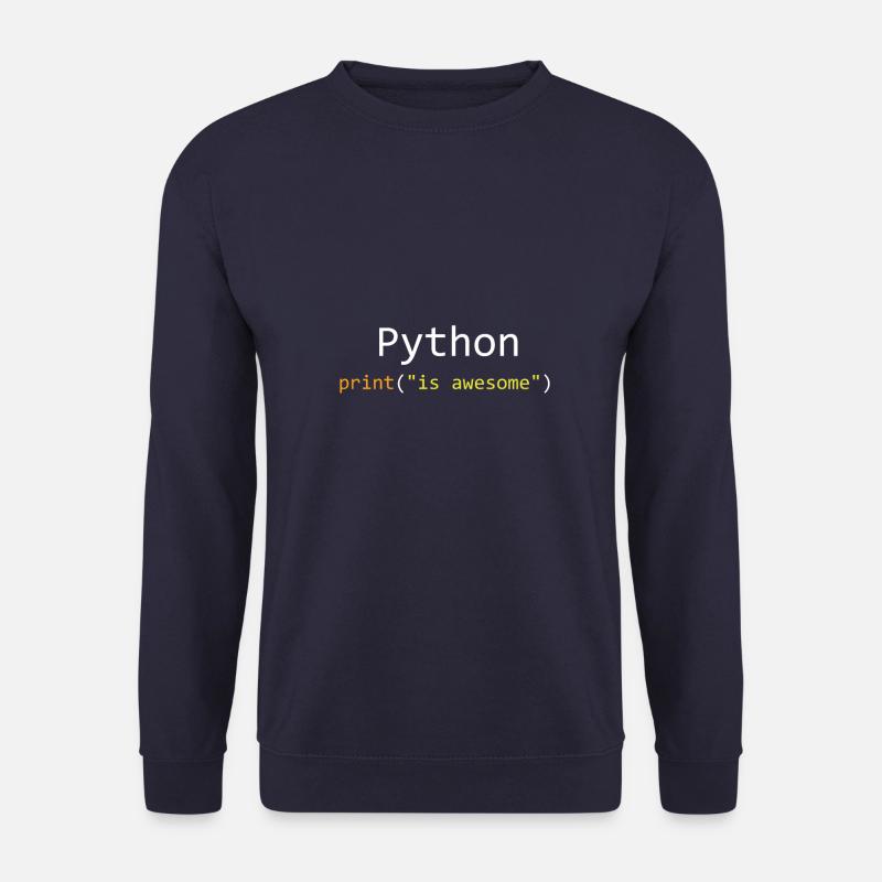 Python ist großartig - Unisex Pullover - Navy