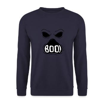spirit - Unisex Sweatshirt - navy - Front - Alina (178cm) & Michal (187cm)
