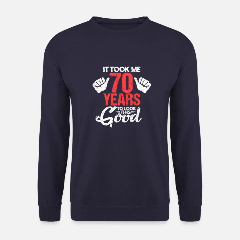 70 years - Unisex Sweatshirt - navy
