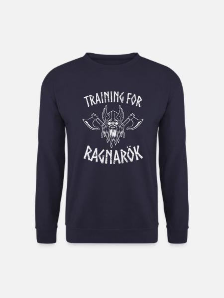 Training for Ragnarök - Unisex Pullover - Navy