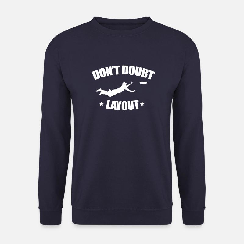 Ultimate Frisbee Disc Golf Discgolf Sport Geschenk - Unisex Pullover - Navy
