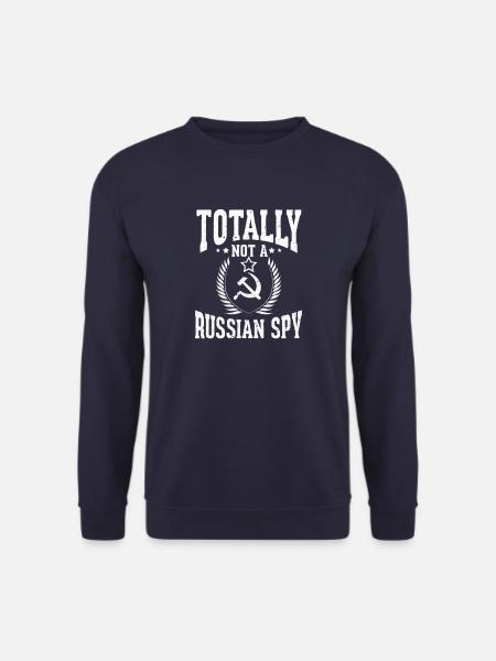 Spion Russland - Unisex Pullover - Navy