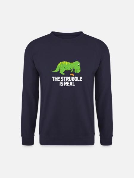 dinosaur - Unisex Sweatshirt - navy