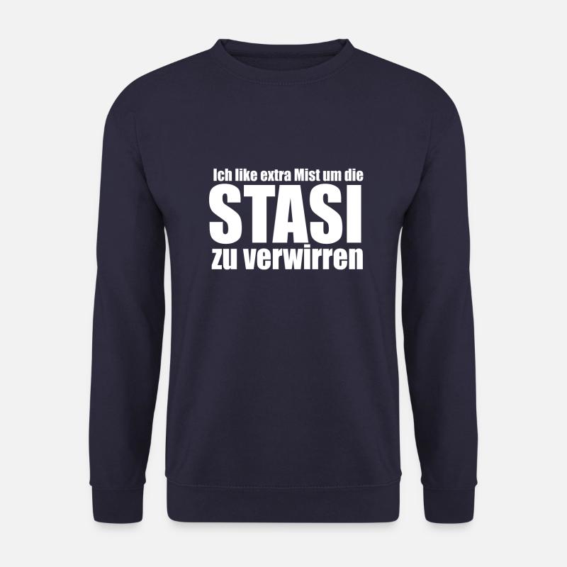 Geschenkidee Spruch social Media - Unisex Pullover - Navy