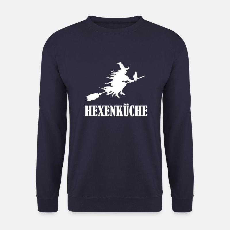Geschenkidee Spruch Hexenküche - Unisex Pullover - Navy