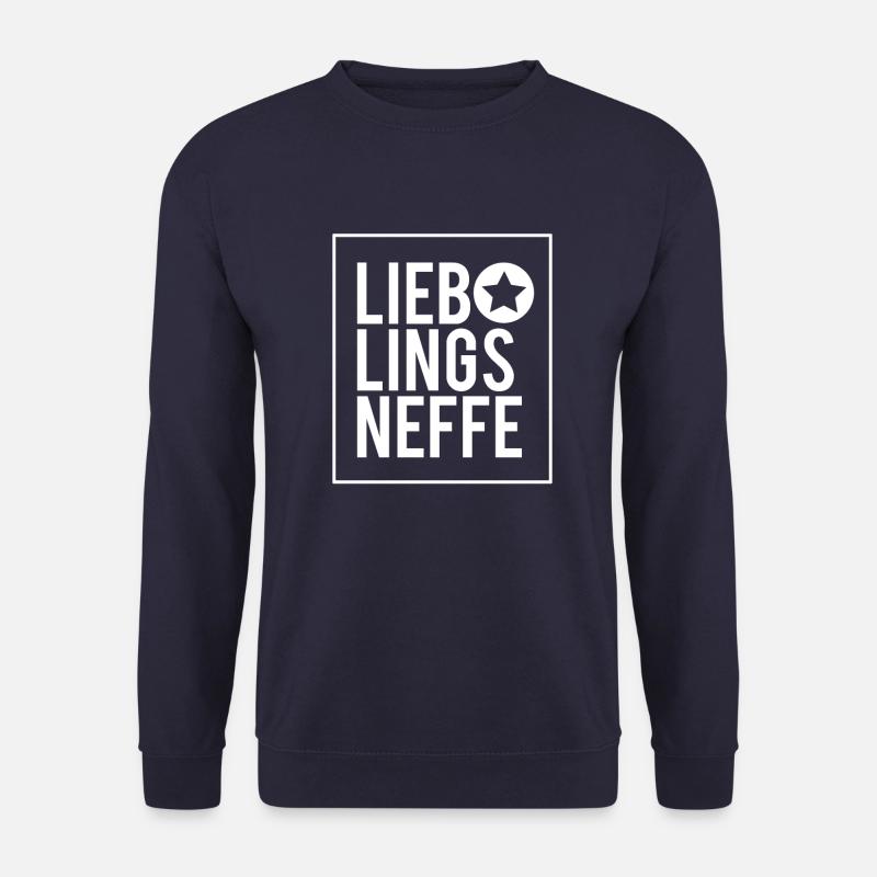 Lieblings Neffe Geschenk Onkel Tante Beste Freunde - Unisex Pullover - Navy