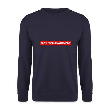 gardien - Sweat-shirt Unisexe - marine - Devant - Alina (178cm) & Michal (187cm)