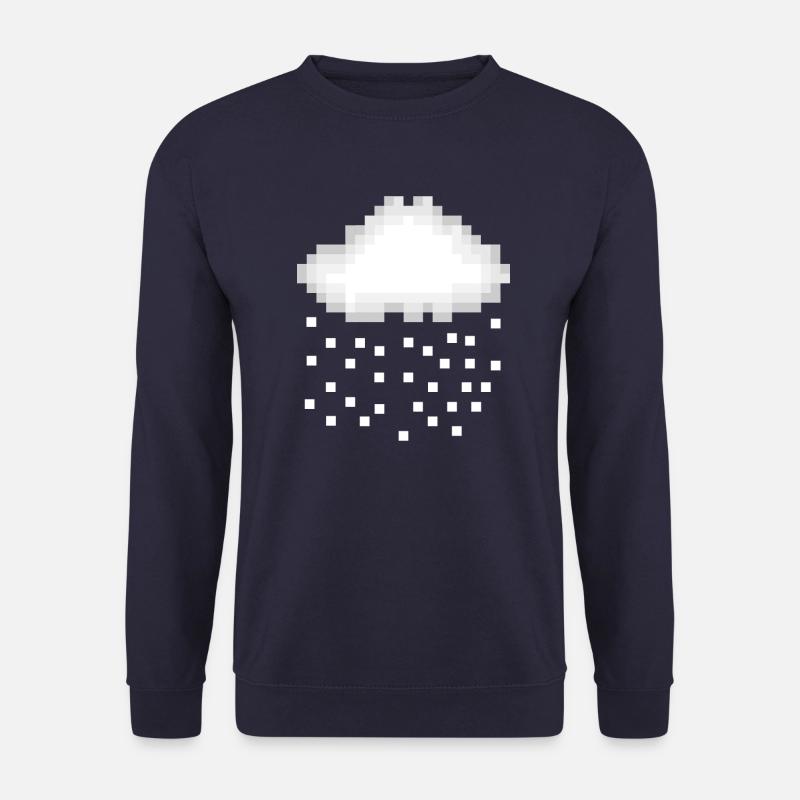 Snow Pixel - Unisex Sweatshirt - navy