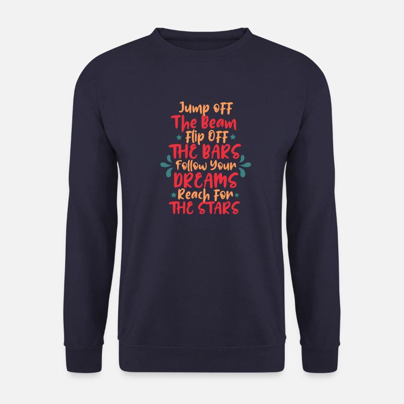 Turnerin Turner Turnen Gymnastik Gymnast Geschenk - Unisex Pullover - Navy