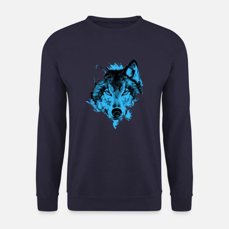geiler Wolf - Unisex Pullover - Navy