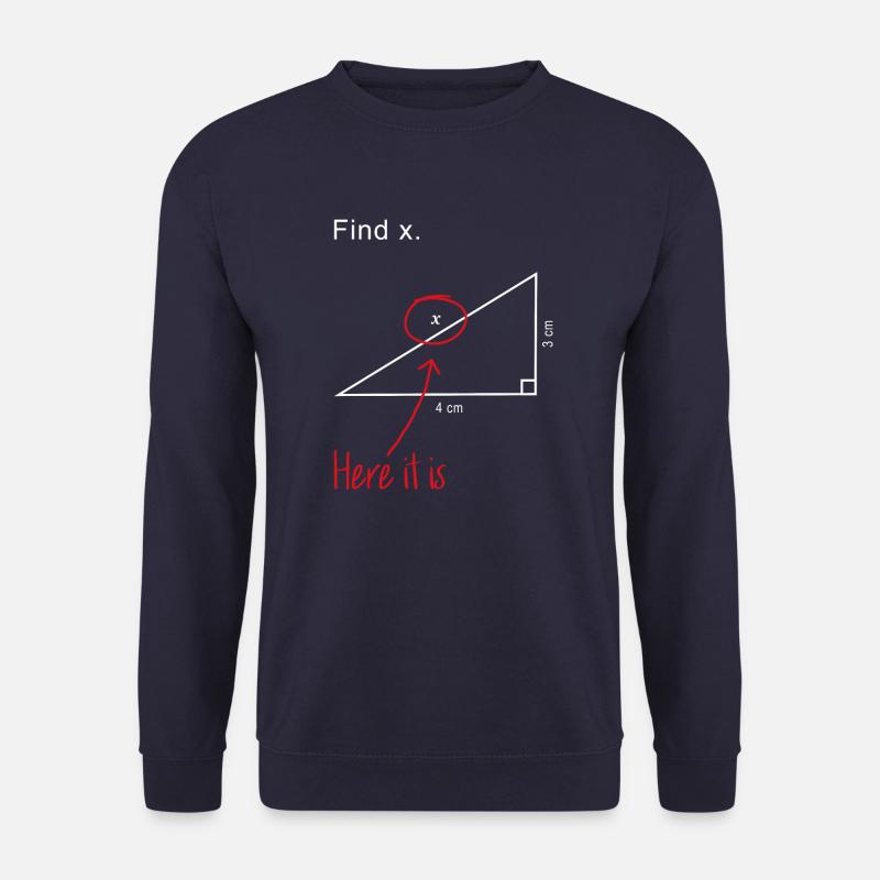 Math Design - Unisex Sweatshirt - navy