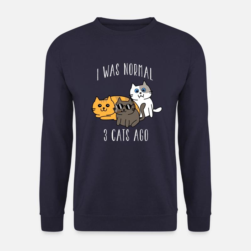 Cat funny gift - Unisex Sweatshirt - navy