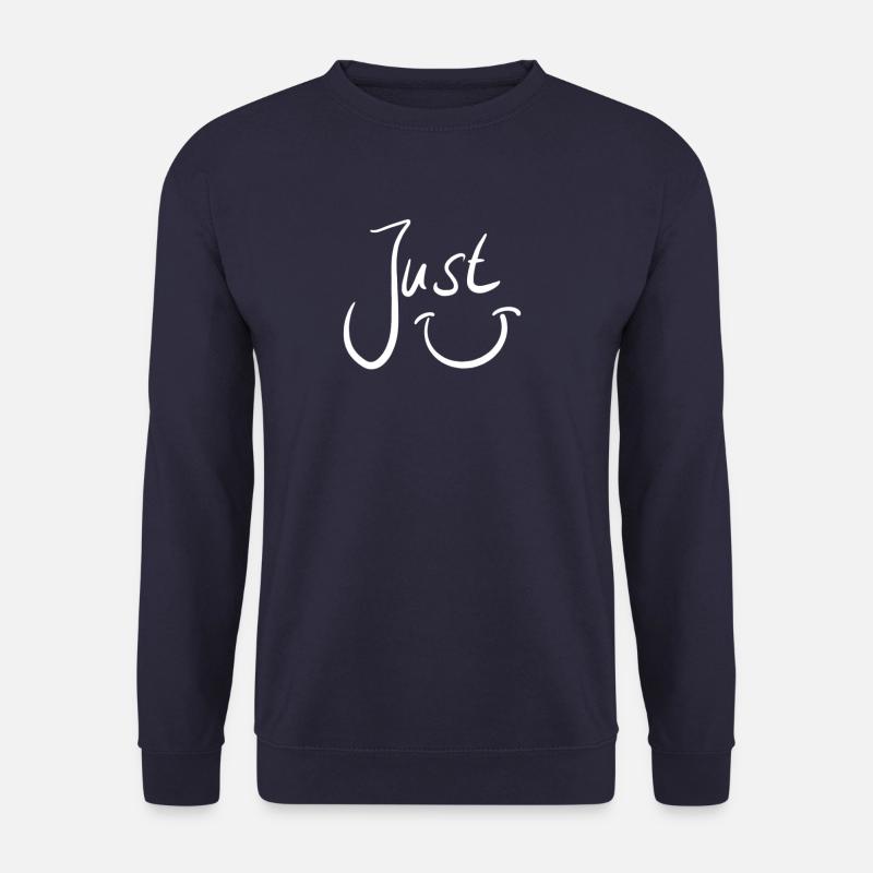 Just smile - Unisex Sweatshirt - navy