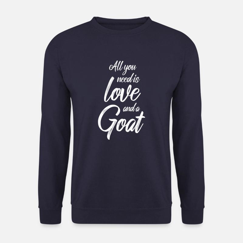 Goat goat - Unisex Sweatshirt - navy