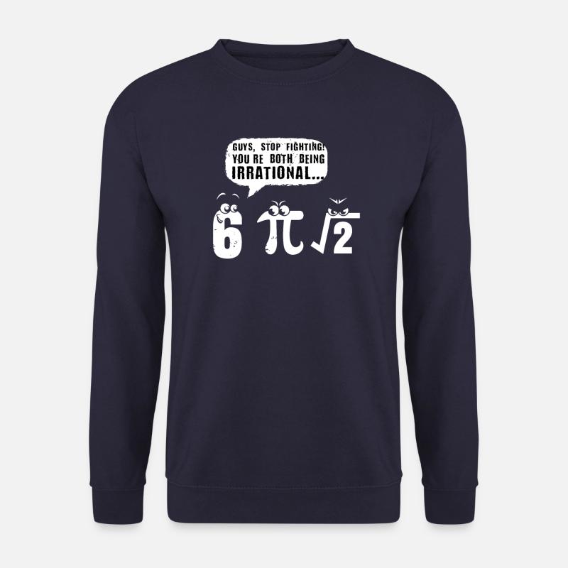 drôle de maths irrationnel - Sweat-shirt Unisexe - marine