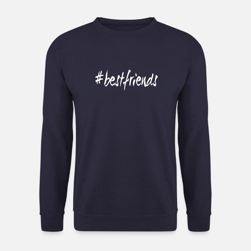 #bestfriends - Unisex Pullover - Navy