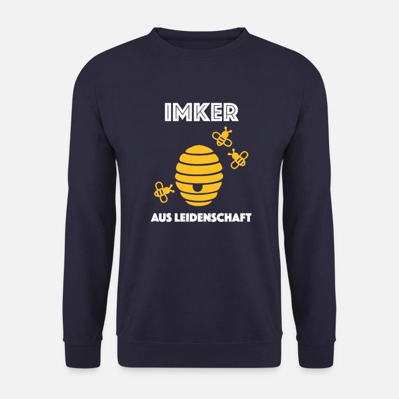 Imker Biene Beekeeper Honig - Unisex Pullover - Navy